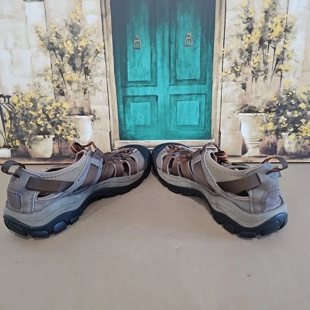KEEN Owyhee Brown Athletic Hiking Multisport Sandal US 10